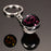 New 12 Constellation key ring Starry Sky Luminous Keychain Time Stone Glass Ball Key Chain Accessories Pendant Key Chain Gifts - bankshayes40