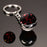 New 12 Constellation key ring Starry Sky Luminous Keychain Time Stone Glass Ball Key Chain Accessories Pendant Key Chain Gifts - bankshayes40