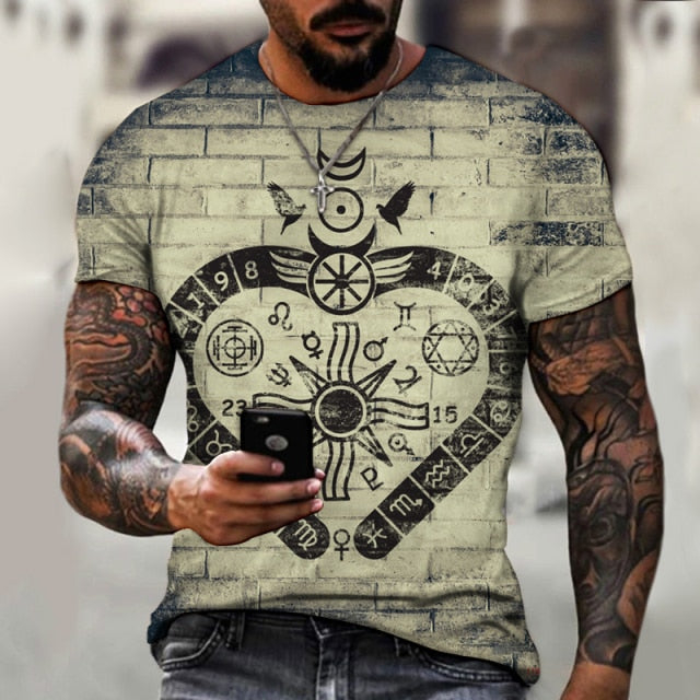 Printing Compass T-shirt - bankshayes40