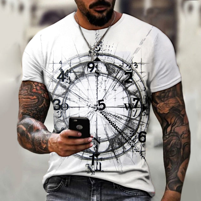 Printing Compass T-shirt - bankshayes40