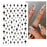 Nail Stickers Black Heart Love - bankshayes40