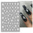 Nail Stickers Black Heart Love - bankshayes40