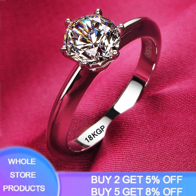 White Gold Rings For Women - bankshayes40