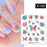 Nail Stickers Black Heart Love - bankshayes40