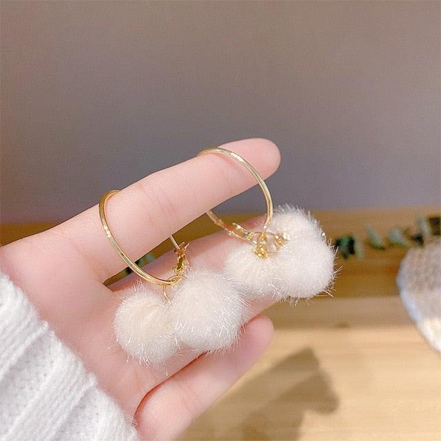 personality fashion design zircon earrings for women - bankshayes40