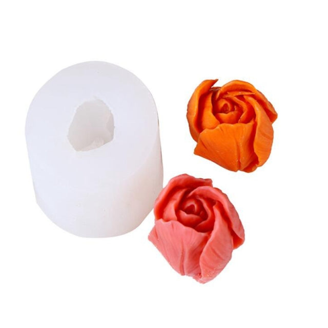 Fondant Flowers Chocolate Baking Mold - bankshayes40