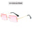 Fashion Small Rectangle Sunglasses - bankshayes40