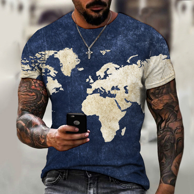 new 3D printing men T-shirts - bankshayes40