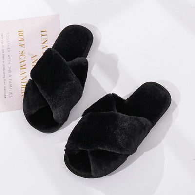 Faux Fur Fashion Warm Shoes - bankshayes40