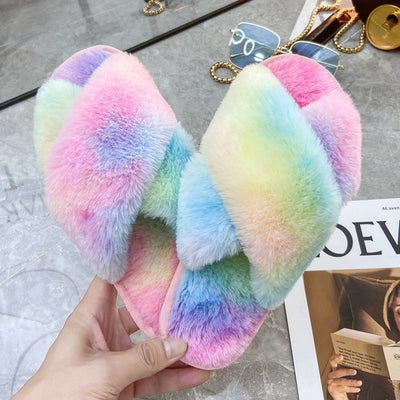 Faux Fur Fashion Warm Shoes - bankshayes40