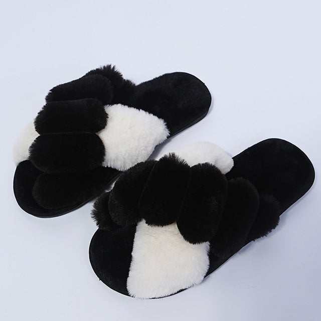 Faux Fur Fashion Warm Shoes - bankshayes40