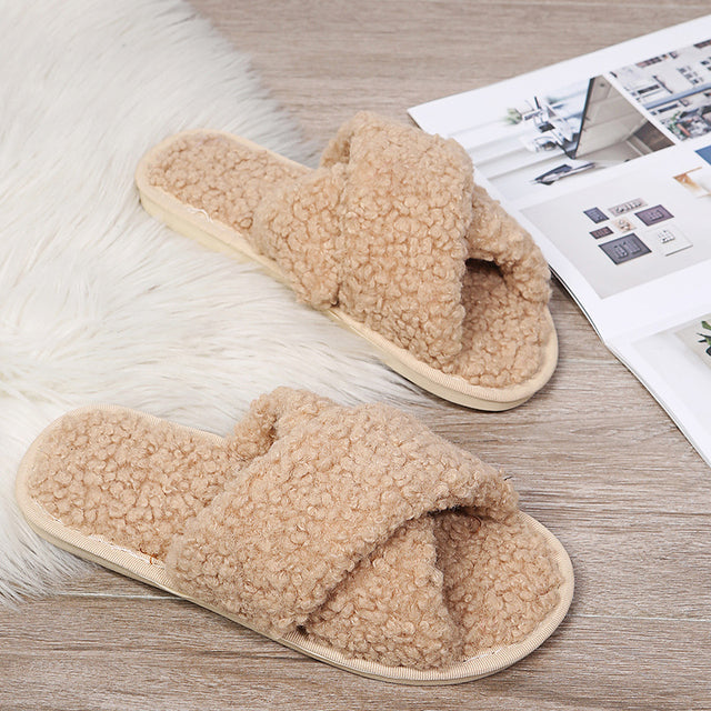 Faux Fur Fashion Warm Shoes - bankshayes40