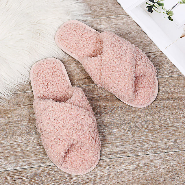 Faux Fur Fashion Warm Shoes - bankshayes40