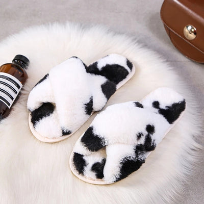 Faux Fur Fashion Warm Shoes - bankshayes40