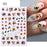 Nail Stickers Black Heart Love - bankshayes40