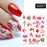 Nail Stickers Black Heart Love - bankshayes40