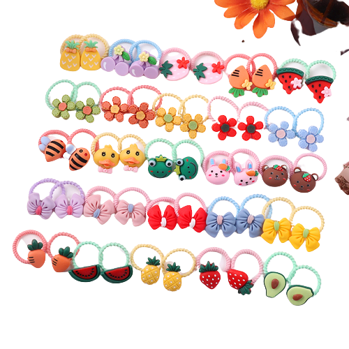 Cute Cartoon Headwear Hair Kids Ornaments Gift - bankshayes40