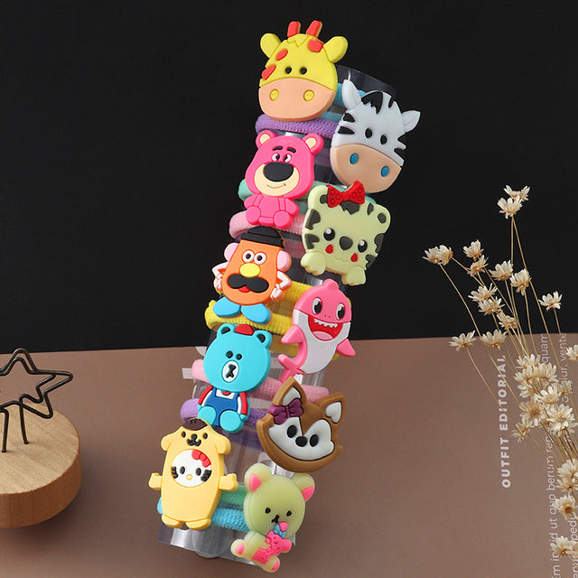 Cute Cartoon Headwear Hair Kids Ornaments Gift - bankshayes40